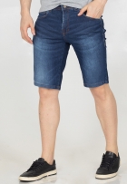 Bermuda Slim Zune Jeans Masculina Com Elastano Premium