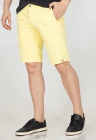 Bermuda Color Slim Zune Jeans Masculina Elastano Casual
