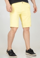 Bermuda Color Slim Zune Jeans Masculina Elastano Casual