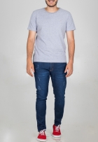 Calça Jeans Skinny Masculina Desfiada Bolsos Premium