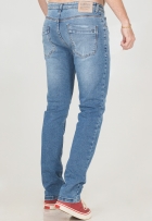 Calça Jeans Slim Masculina Com Elastano Casual Premium