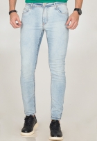 Calça Jeans Masculina Skinny Com Elastano Bolsos Casual