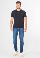 Calça Jeans Masculina Slim Com Elastano Bolso Casual Premium