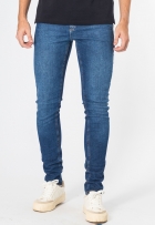Calça Jeans Masculina Slim Com Elastano Bolso Casual Premium