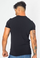 Camiseta Masculina Viscolycra Com Escrita Casual Premium